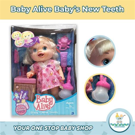 Baby Alive Baby's New Teeth Doll for Kids | Lazada PH