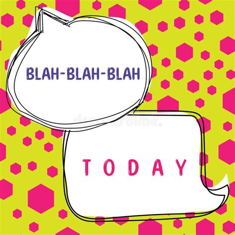 Teksteken Met Bla Bla Bla. Business Show Case Die Te Veel Valse ...