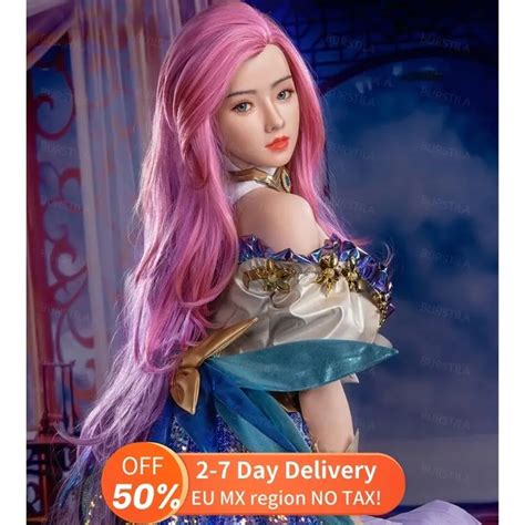 Pink Hair Sex Doll Spherical Moving Joint Realistic Artificial Woman Vagina Anal Large Breasts