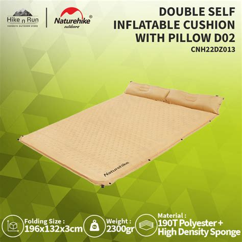 Promo Matras Angin Double Naturehike Cnh Dz Self Inflatable With