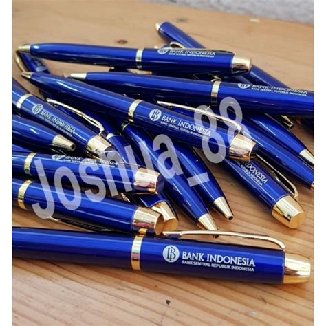 Jual Pulpen Parker Pulpen Promosi Custom Ukir Logo Bank Indonesia