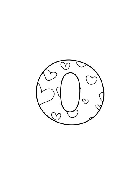 Cool Bubble Letters O