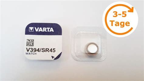 Knopfzelle V394 SR45 Silber Oxid Varta Kaufen Auf Ricardo