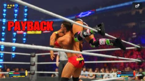 WWE 2K23 PAYBACK LA KNIGHT VS THE MIZ YouTube