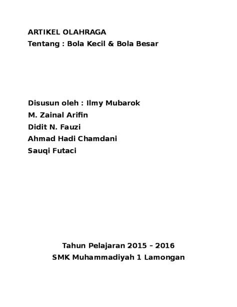 Kliping Bola Besar Dan Bola Kecil