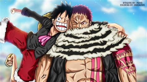 Big Mom Pirates Charlotte Katakuri Sweet Commanders Monkey D Luffy One