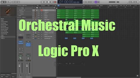 Orchestral Music Logic Pro X YouTube