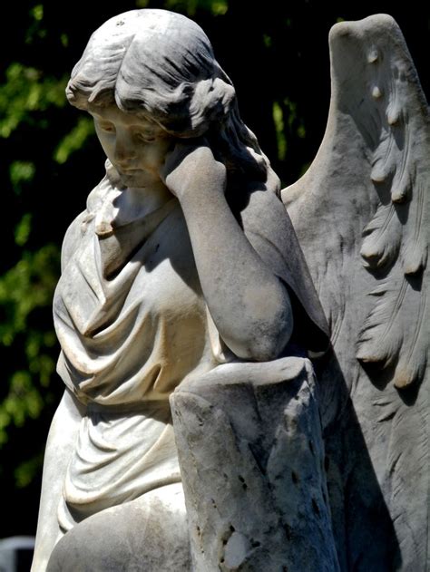 Angel At Denver S Fairmont Cemetery Angel Statues Cemetery Angels Fallen Angel