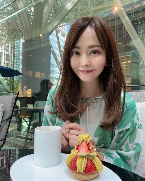 森雅子さんのインスタグラム写真 森雅子instagram「 こんばんは。 ちょっと前ですが ザ・リッツカールトン東京 カフェ＆デリで