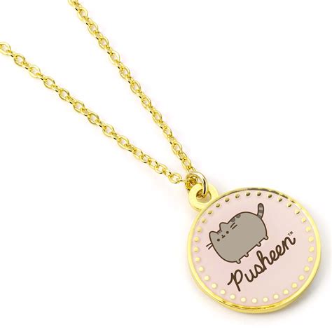 Pusheen Logo Necklace Jewellery Carat Pusheen