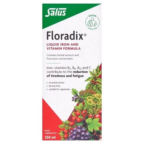 Floradix Liquid Iron And Vitamin Formula Ml Health Superdrug