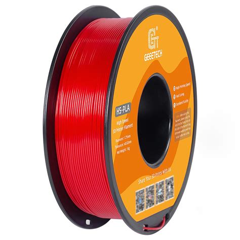 Geeetech Hs Pla Filament Red