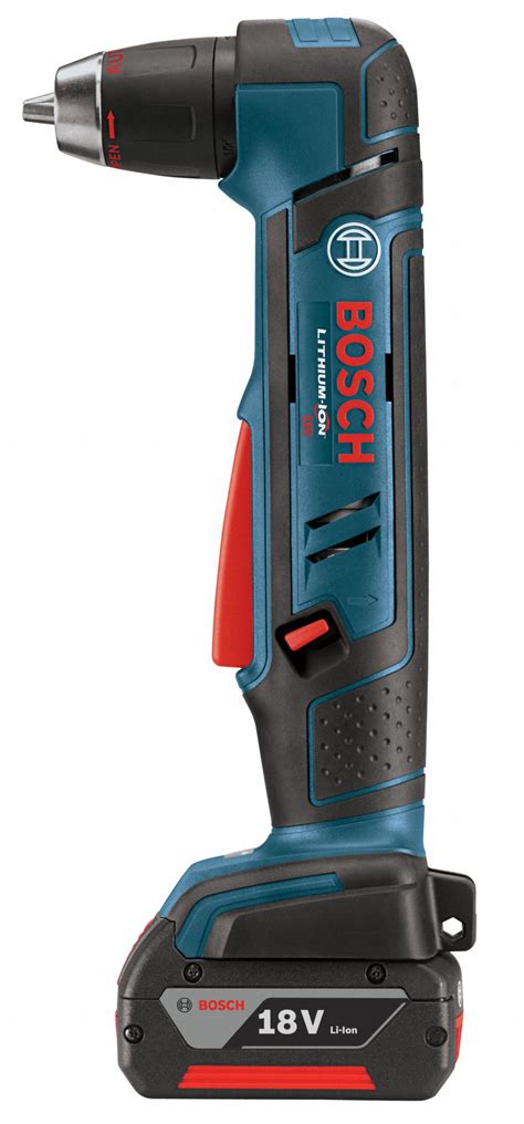 BOSCH Cordless Right Angle Drill Kit, Cordless, 0 in-lb to 160 in-lb, 1 ...