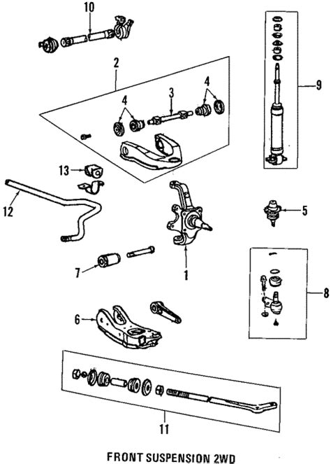 Toyota 4runner Front Suspension Diagram Wiring Diagram