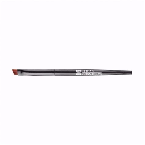 Кисть для бровей скошенная Lucas Cosmetics (малая)