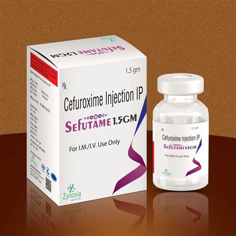 Sefutame 1 5gm Cefuroxime 1 5gm Injection 1500 Mg 1 S At Rs 280 Vial