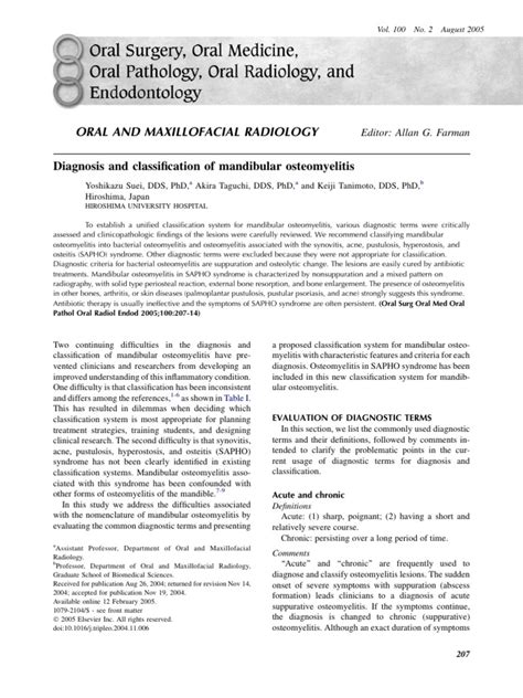 Oralsurgeryoralmedicineoralpathologyoralradiologyendodontology