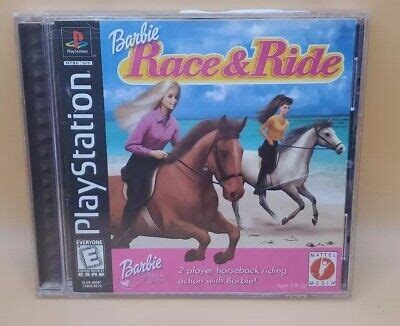 Barbie Race Ride Sony PlayStation 1 1999 74299234699 EBay