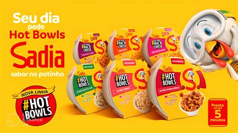 Hot Bowls Sadia lança massas prontas de Carbonara e outros sabores