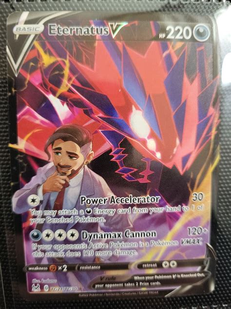 Pokemon Lost Origin Eternatus V Full Art Trainer Gallery Tg21tg30