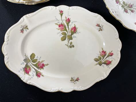 Just Added Large German Rosenthal China Set Pompadour Classic Rose