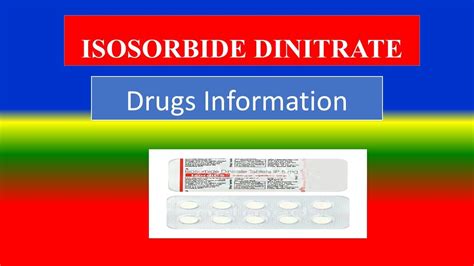 ISOSORBIDE DINITRATE - Generic Name , Brand Names, How to use ...