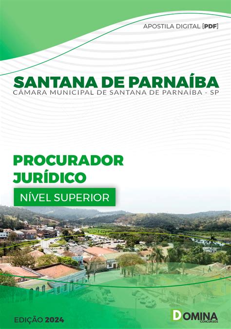 Apostila Câmara Santana Parnaíba Sp 2024 Procurador Jurídico