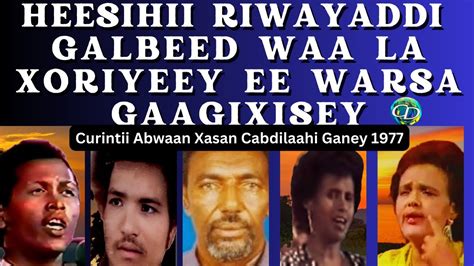 Heesihi Riwayadi Galbeed Waa La Xoreeye Warsaa Gaagixisay Curintii