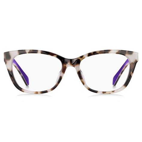 Kate Spade Carolan Mfx Havana Plum Eyeglasses Woman