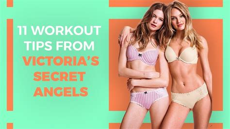 11 Workout Tips From Victoria’s Secret Angels Youtube