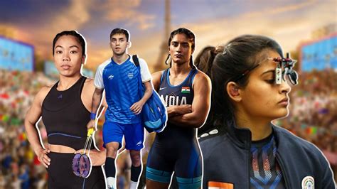 Vinesh Phogat ही नहीं ये 6 भारतीय एथलीट भी मेडल से रह गए एक कदम दूर