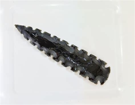 Black Obsidian Heads Obsidian Arrowheads Man Handmade Arrow Gemstone
