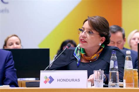 DISCURSO DE LA PRESIDENTA XIOMARA CASTRO EN CUMBREDE LA UNIÓN EUROPEA