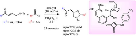 Organocatalytic Asymmetric Synthesis Of 2 5Disubstituted Oxazolidines