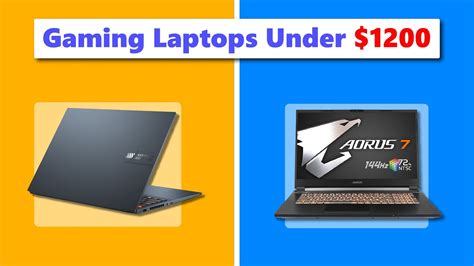 Top 4 Best Gaming Laptops Under 1200 2024 Edition YouTube