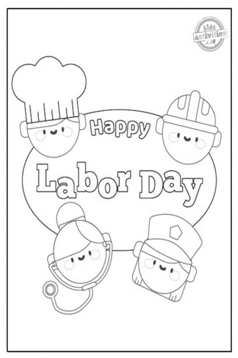 Free Printable Labor Day Coloring Pages for Kids | Kids Activities Blog