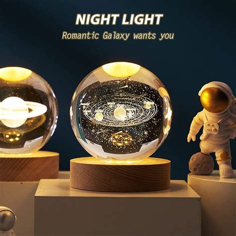 Plug In D Galaxy Crystal Ball Night Light At Rs Piece In Surat