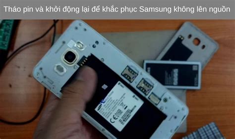 Điện thoại Samsung mất nguồn không lên nguồn và cách sửa lỗi