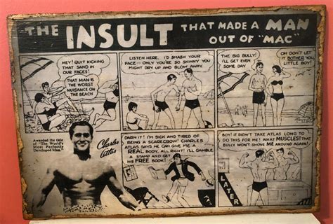 Retro Charles Atlas Advertisement Comic Book Home Vintage Etsy