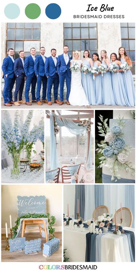 Blue And Green Wedding Color Scheme