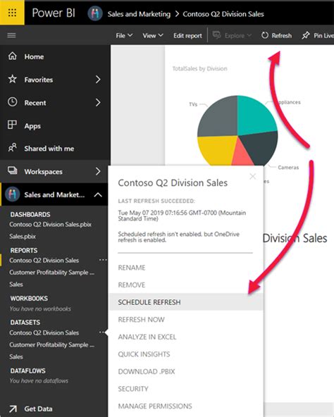 How To Schedule Automatic Data Refresh In Power Bi Printable Online