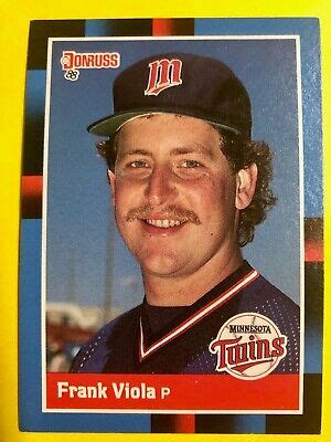 1988 Donruss Frank Viola 149 Baseball Card Minnesota Twins EBay