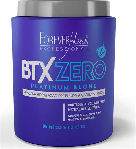 Máscara Forever Liss Btx Zero Platinum Blond Beleza Na Web