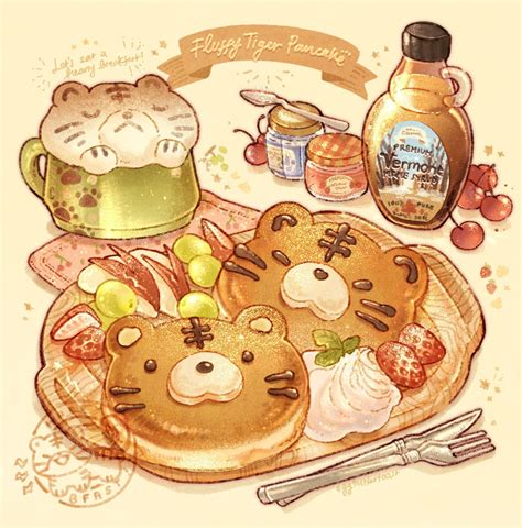 Nao 🍞🍳 On Twitter Cute Food Art Foodie Art Cute Food Drawings