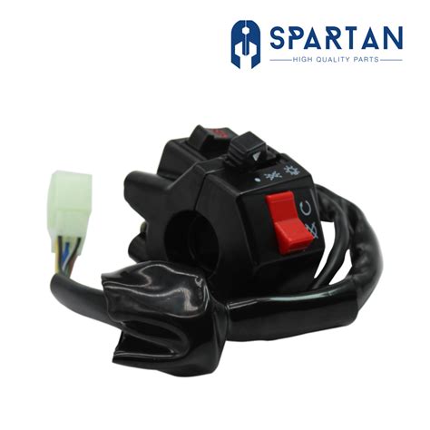 COMANDO SPARTAN DERECHO AKT TTR 125 150 180 TTX 200 7 CABLES Choho