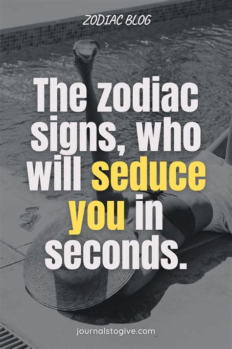 The Zodiac Signs Who Will Seduce You In Seconds With Their Appearance