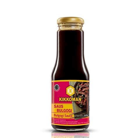 Kikkoman Halal Bulgogi Sauce Korean Style Bbq Sauce Gm Shopee