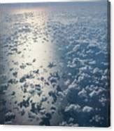 Cumulus Humilis Clouds Seen From An Aircraft Over The Sea Photograph By