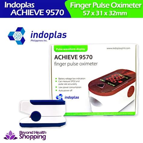 Indoplas Achieve Finger Pulse Oximeter Portable Lazada Ph