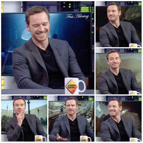 Michaelfassbender En El Programa Español El Hormiguero Hoy Luciendo Encantador Y Bellísimo